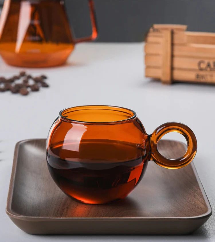Orbit Ring Glass Mug