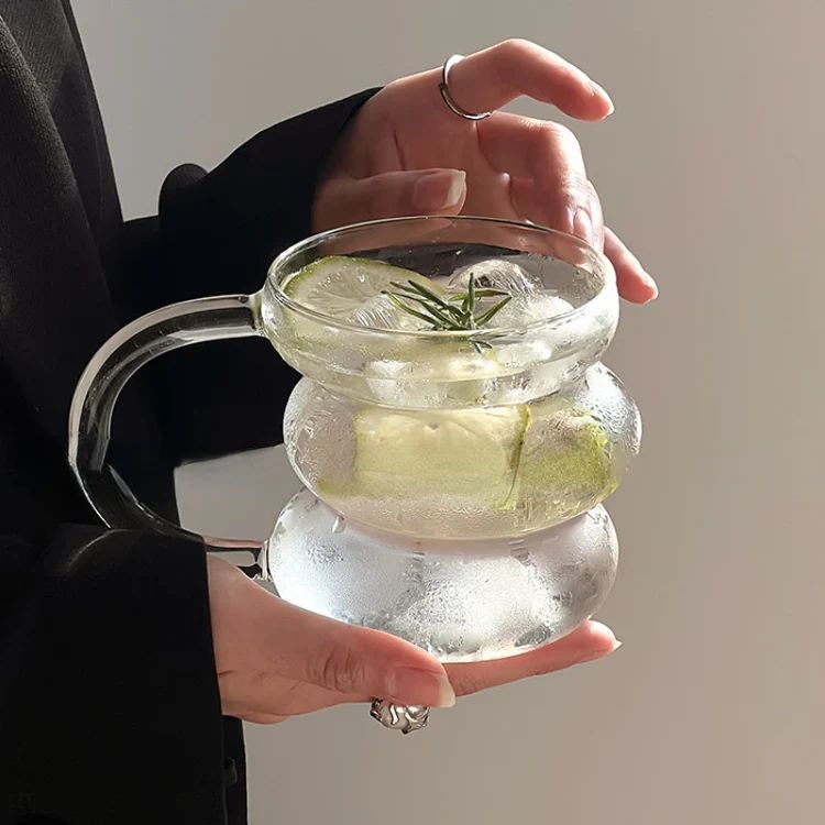 Ripple Balance Glass Mug