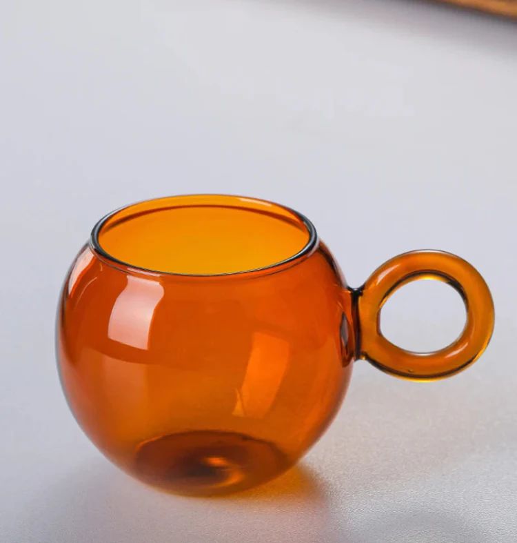 Orbit Ring Glass Mug